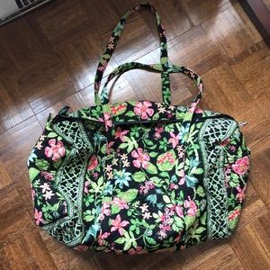 Large Vera Bradley Travel Duffel